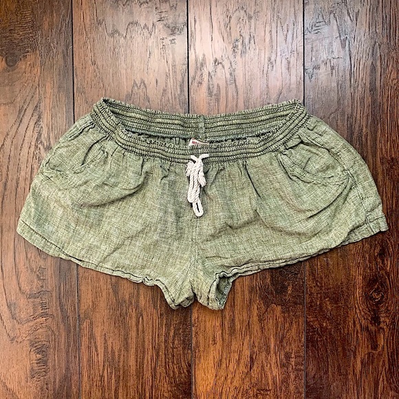 Xl Mossimo Drawstring Linen Loungesleep 